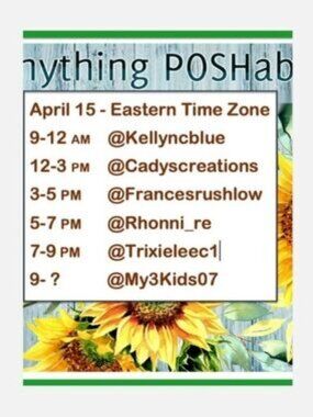 4/15/26 ***Back Up Host EST***Anything Poshable Train